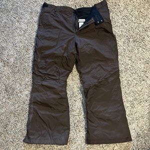 Brown Columbia Snow Pants 1X